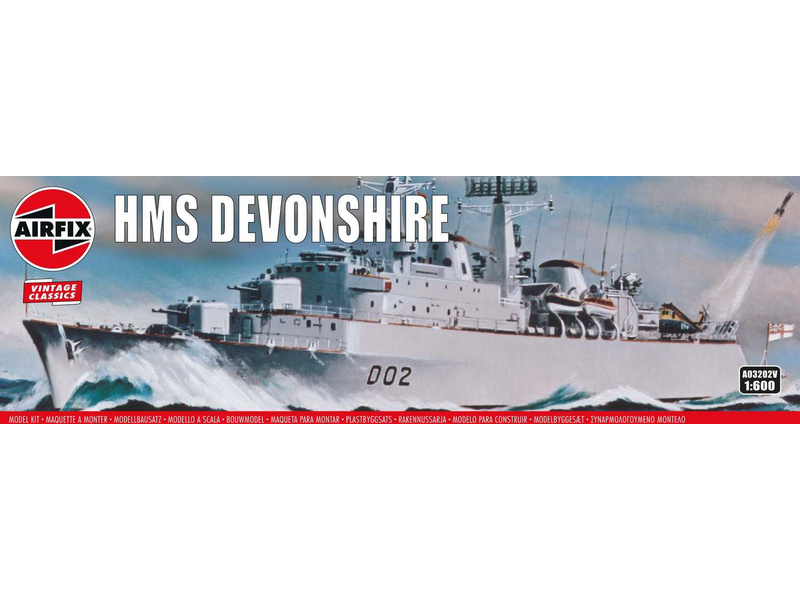 Airfix HMS Devonshire (1:600) (Vintage)
