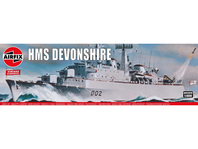 Airfix HMS Devonshire (1:600) (Vintage) | pkmodelar.cz