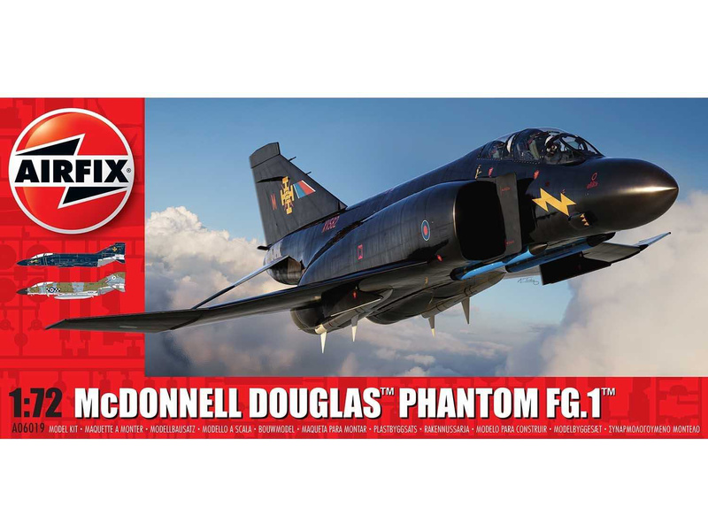 Plastikový model letadla Airfix A06019 McDonnell Douglas Phantom FG.1 (1:72)