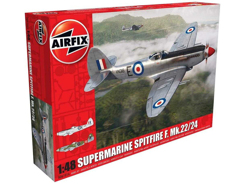Plastikový model letadla Airfix A06101A Supermarine Spitfire F.Mk22/24 (1:48)