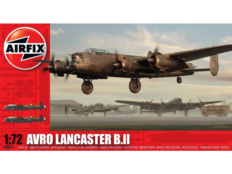 Plastikový model letadla Airfix A08001 Avro Lancaster BII (1:72)