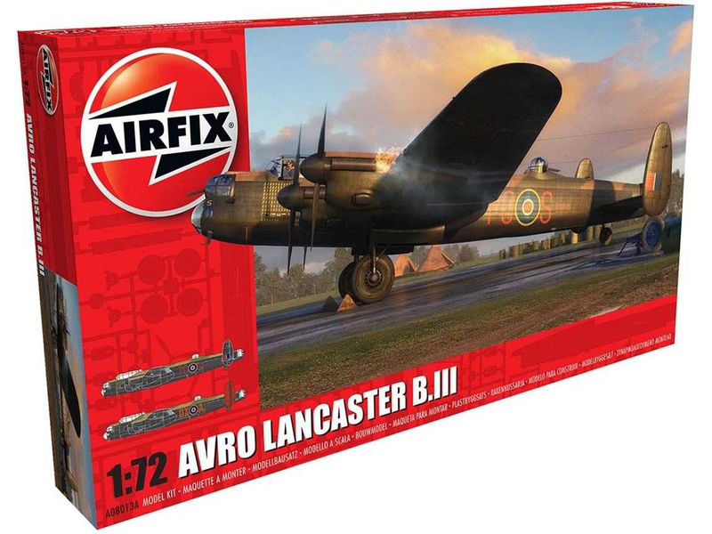 Plastikový model letadla Airfix A08013A  Avro Lancaster B.III (1:72)