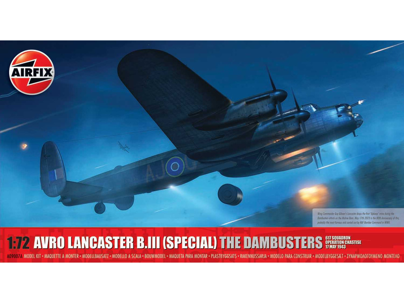 Airfix 09007A Avro Lancaster B.III (Special) The Dambusters (1:72)