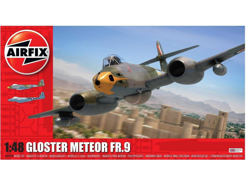 Plastikový model letadla Airfix A09188 Gloster Meteor FR.9 (1:48) | pkmodelar.cz