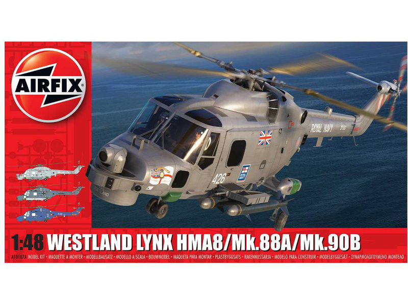 Airfix A10107A Westland Navy Lynx Mk.88A/HMA.8/Mk.90B (1:48)