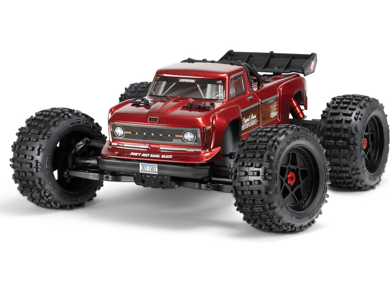 Arrma Outcast 4S V2 BLX 1:10 4WD RTR červená | pkmodelar.cz