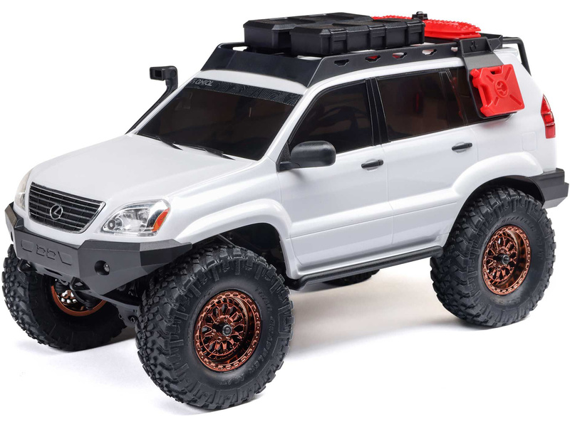 Axial SCX24 Lexus GX 470 1:24 4WD RTR bílý