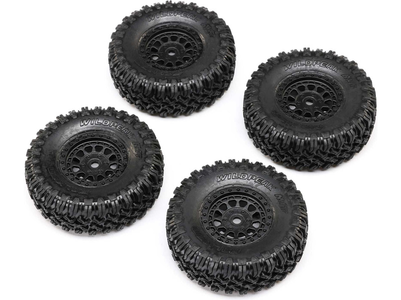 Axial pneu Falken M/T, disk 1.0" Black Rhino Primm (4): SCX24