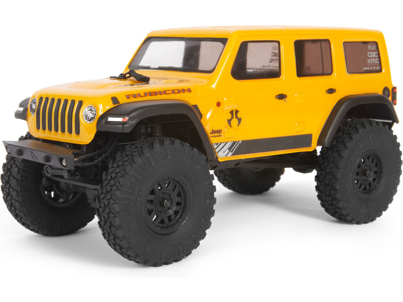 Axial SCX24 Jeep Wrangler JLU CRC 2019 V2 1:24 4WD RTR žlutý
