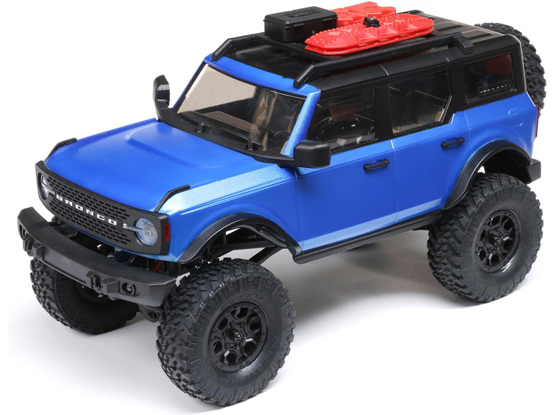 Axial SCX24 Ford Bronco 2021 1:24 4WD RTR modrý | pkmodelar.cz