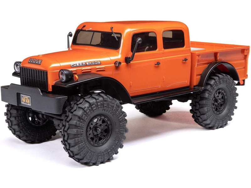 Axial SCX24 Dodge Power Wagon 1940 1:24 4WD oranžový