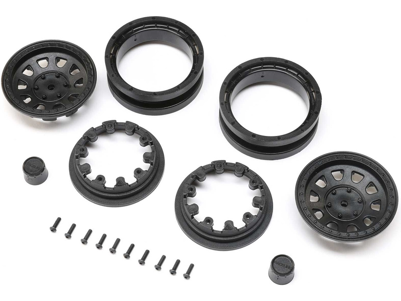 Axial disky 1.9 Raceline Daytona Beadlock černé (2)