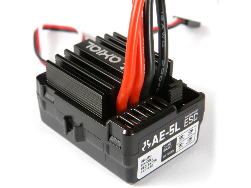 Axial regulátor AE-5L s LED portem