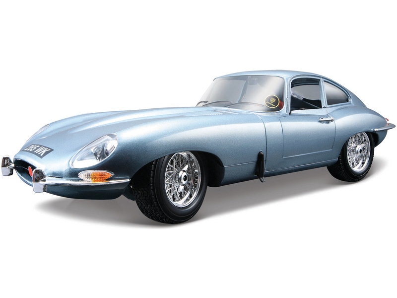 Bburago Jaguar E-type Coupe 1:18 modrá