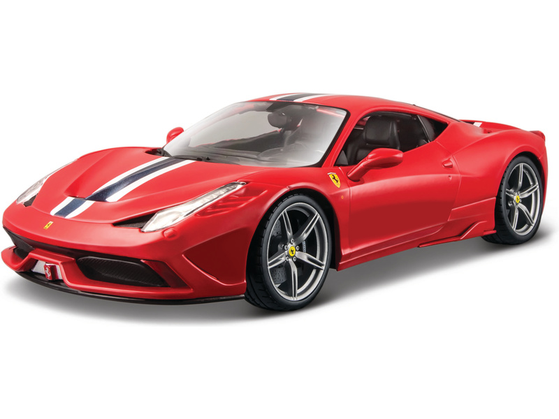 Bburago Ferrari 458 Speciale 1:18 červená | pkmodelar.cz