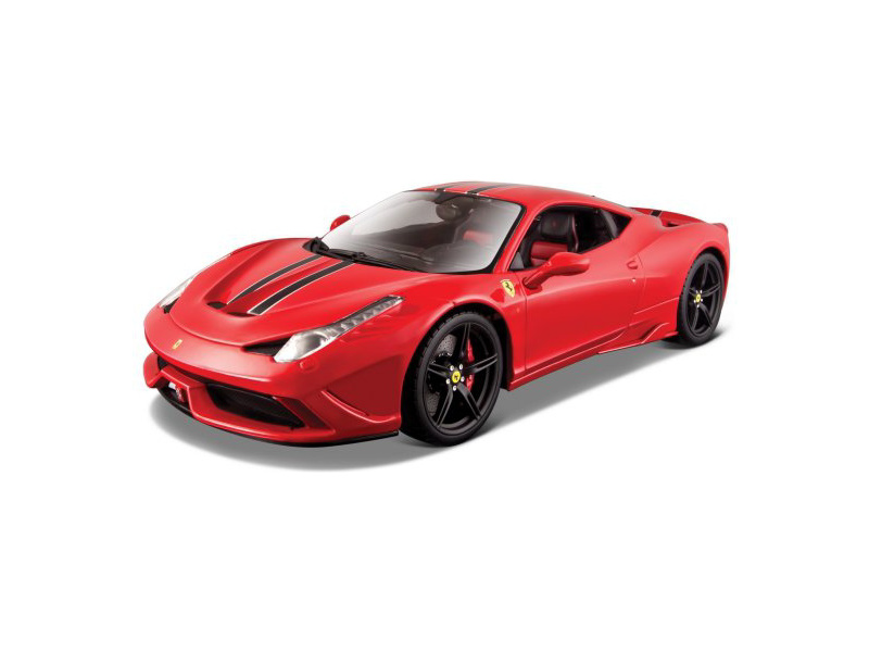 Bburago Signature Ferrari 458 Speciale 1:18 červená | pkmodelar.cz