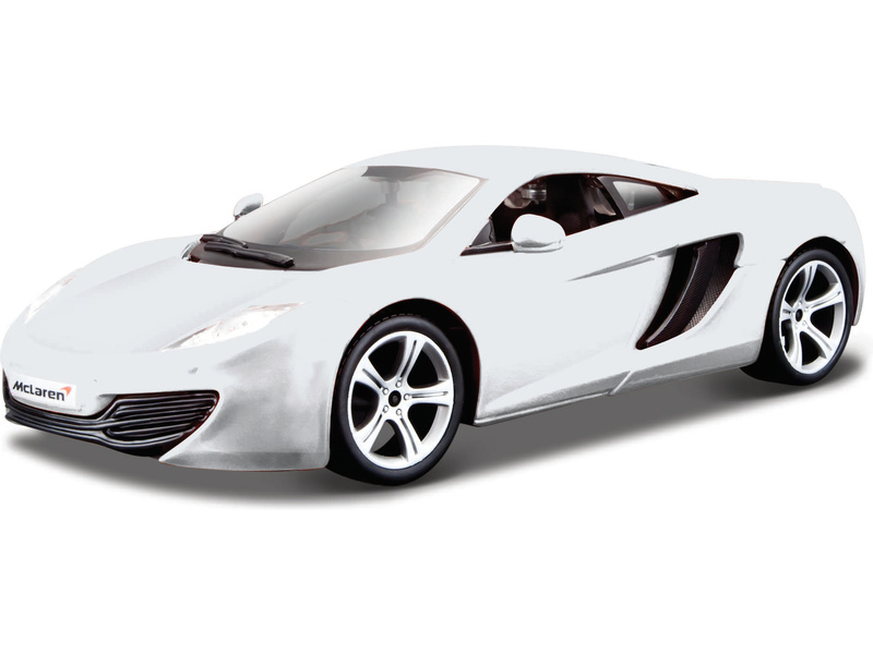 Bburago McLaren MP4-12C 1:24 bílá | pkmodelar.cz