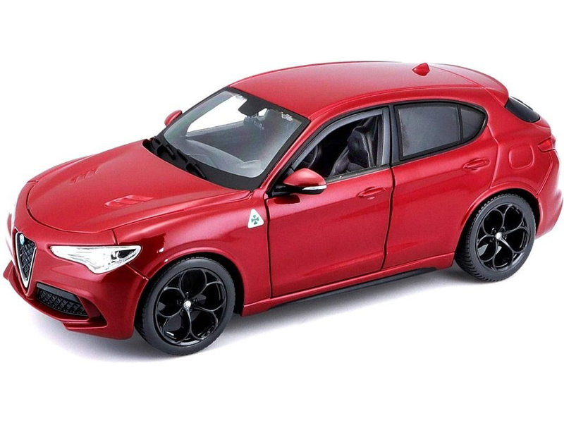 Bburago Alfa Romeo Stelvio 1:24 červená