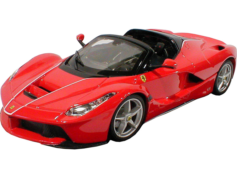 Bburago Ferrari LaFerrari Aperta 1:24 červená | pkmodelar.cz