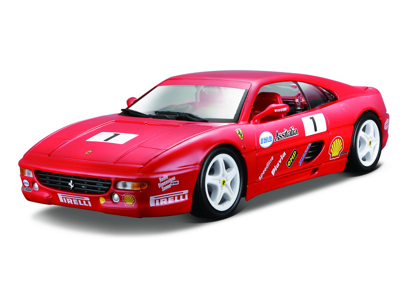 Bburago Ferrari F355 Challenge 1:24 červená | pkmodelar.cz