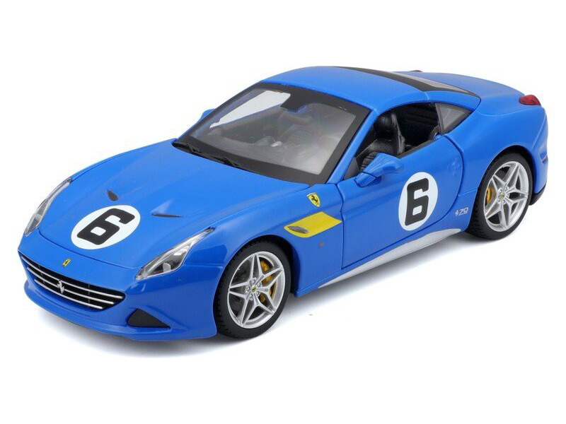 Bburago Ferrari California T 1:24 modrá | pkmodelar.cz