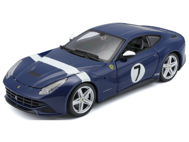 Bburago Ferrari F12 Berlinetta 1:24 modrá | pkmodelar.cz