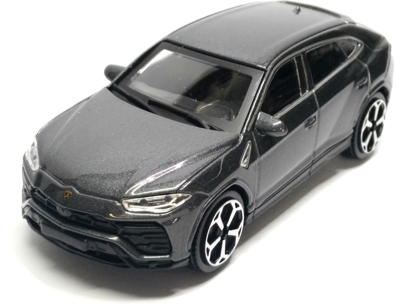 Bburago Lamborghini Urus 1:43 šedá metalíza | pkmodelar.cz