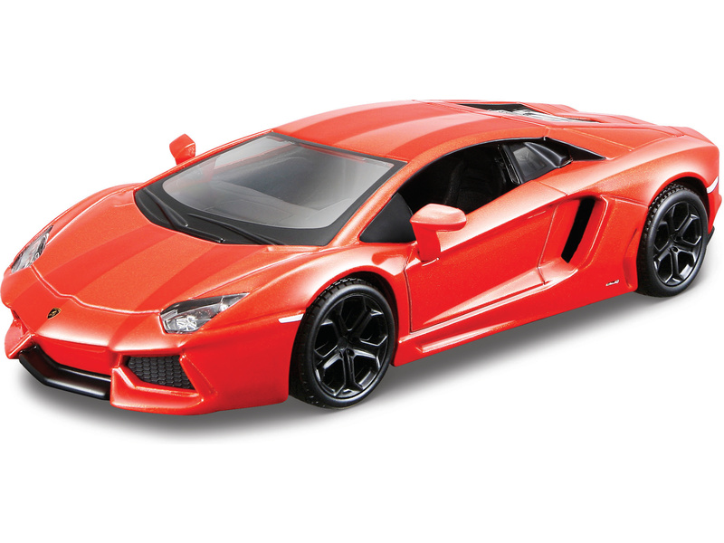 Bburago Plus Lamborghini Aventador Coupe 1:32 oranžová | pkmodelar.cz