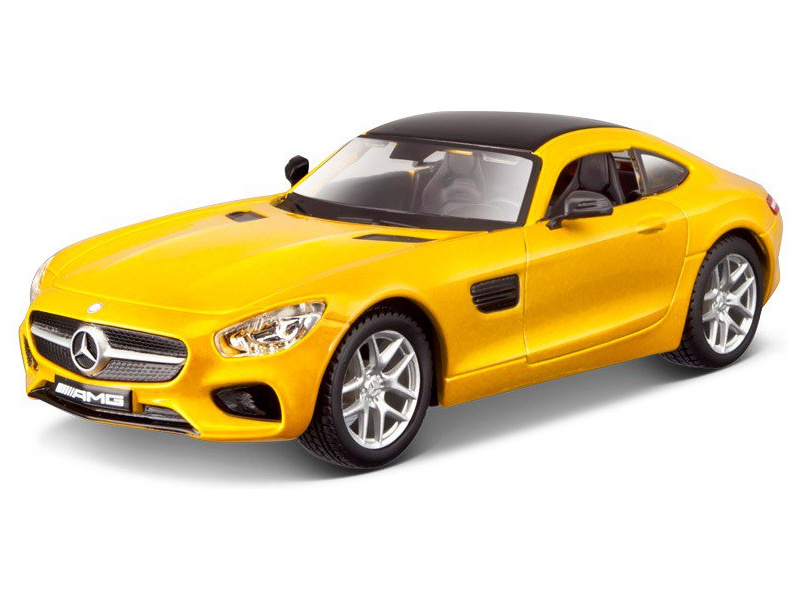 Bburago Plus Mercedes AMG GT 1:32 žlutá