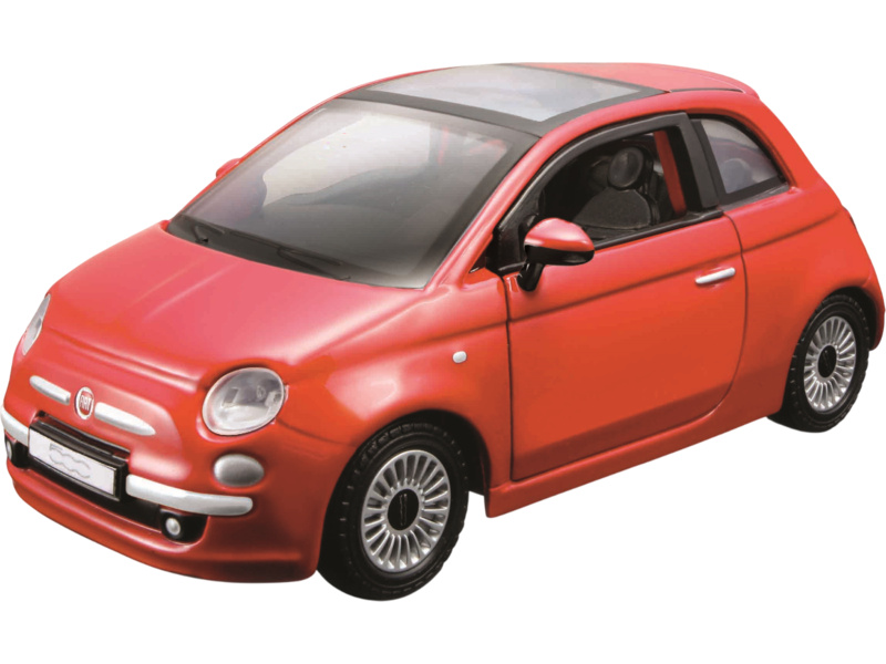 Bburago Fiat 500 2007 1:32 bronzová metalíza