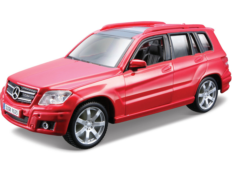 Bburago Mercedes-Benz GLK-Class 1:32 červená | pkmodelar.cz