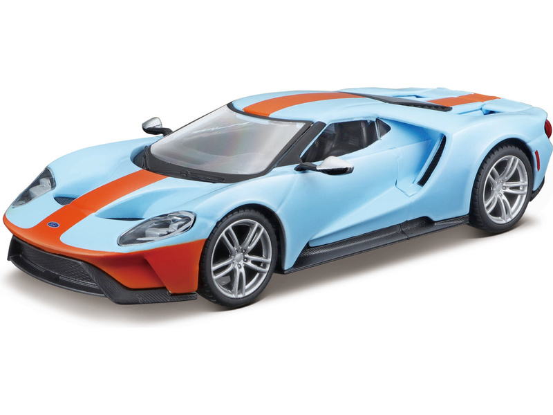 Bburago Ford GT 2019 1:32 světle modrá