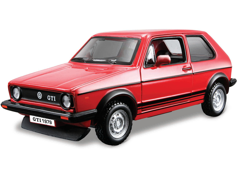 Bburago Volkswagen Golf Mk1 GTI 1979 1:32 červená