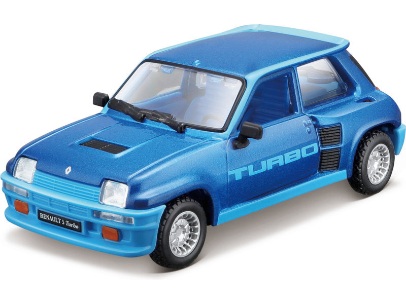 Bburago Renault 5 Turbo 1:32 modrá