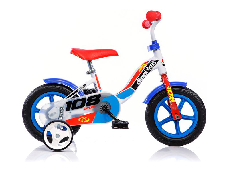 DINO Bikes - Dětské kolo 10" modré | pkmodelar.cz