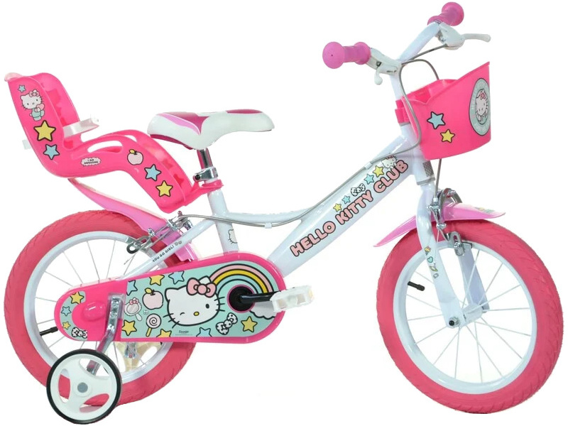 DINO Bikes - Dětské kolo 14" Hello Kitty 2