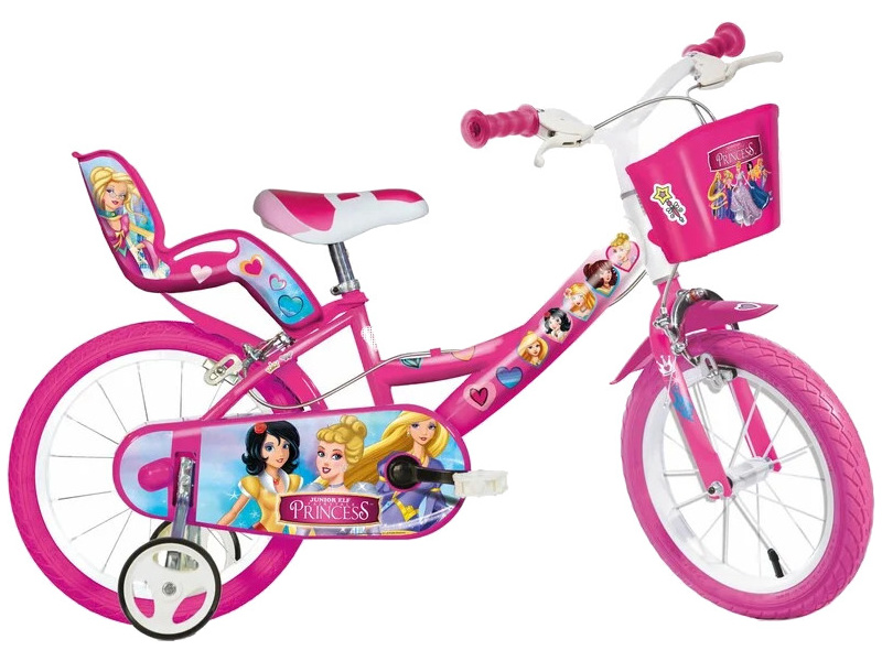 DINO Bikes - Dětské kolo 14" Princess