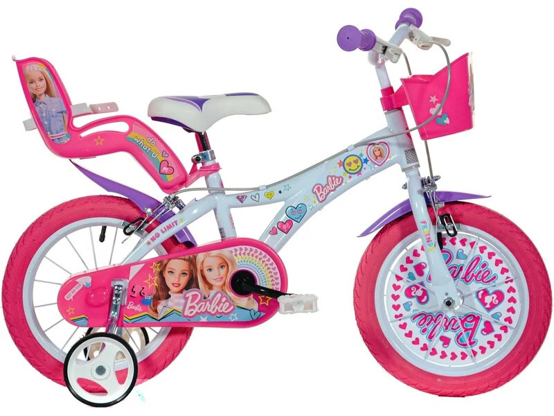 DINO Bikes - Dětské kolo 14" Barbie