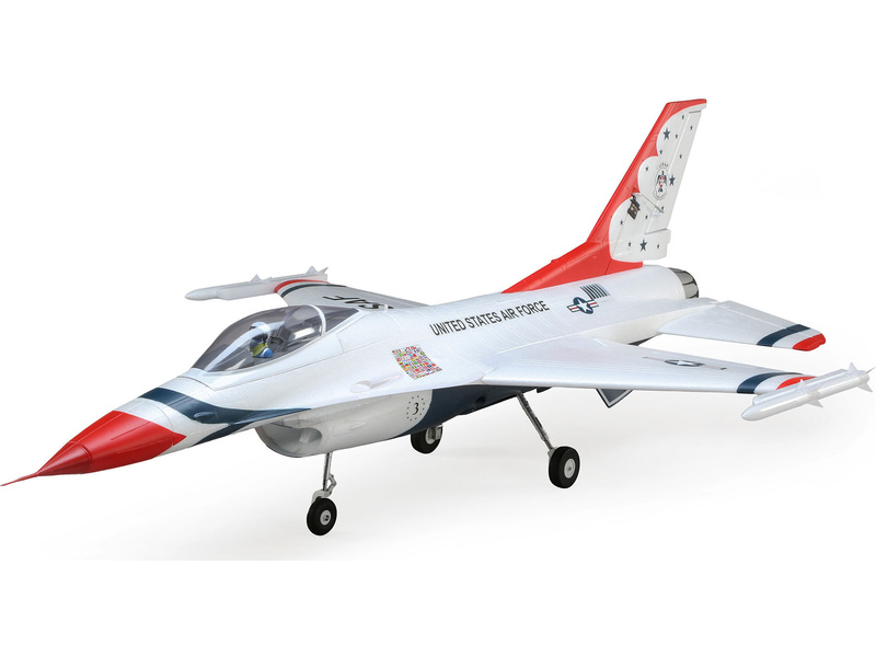 E-flite F-16 Thunderbirds 0.8m SAFE Select BNF Basic