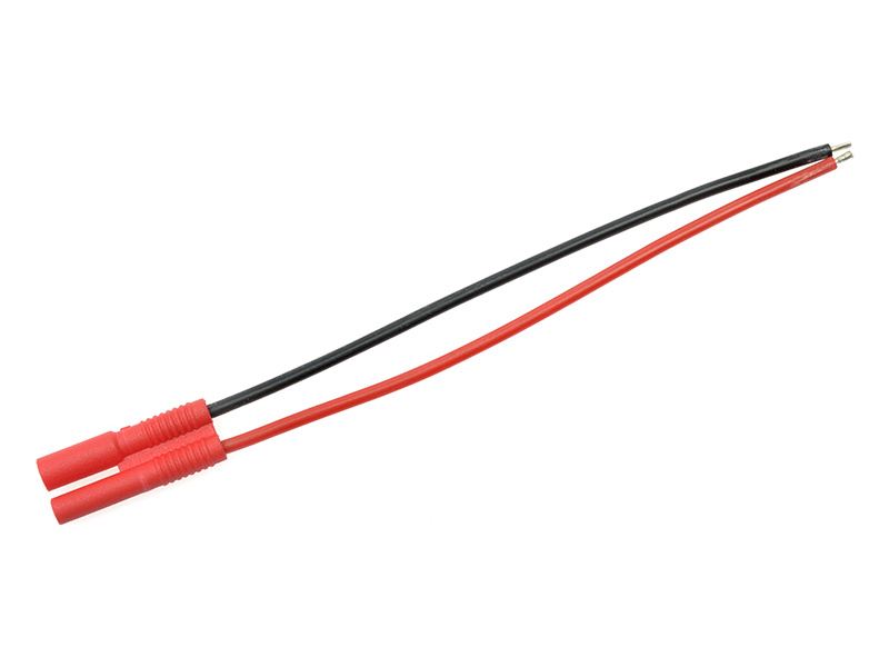 Konektor zlacený 2.0mm samice s kabelem 20AWG 10cm | pkmodelar.cz