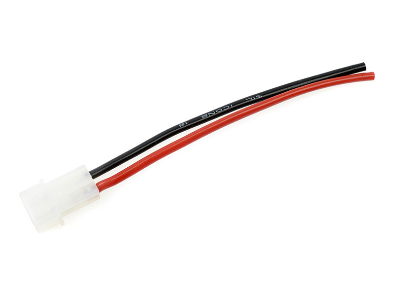 Konektor AMP samec s kabelem 16AWG 10cm