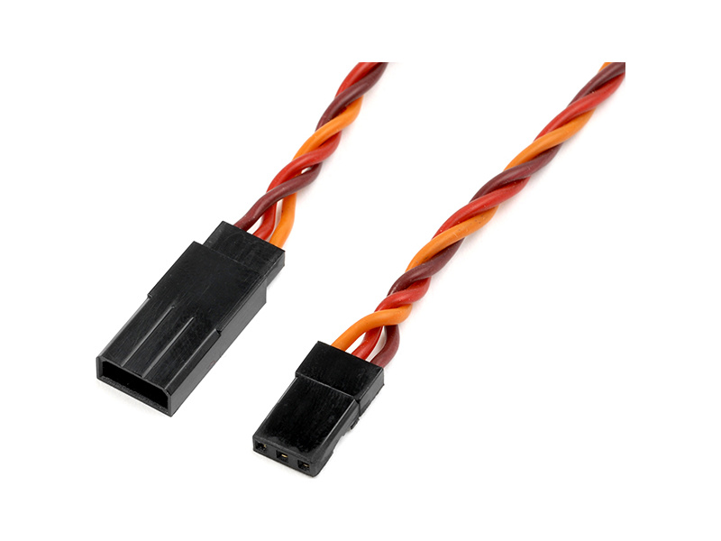 Kabel serva prodlužovací kroucený JR 22AWG 45cm | pkmodelar.cz