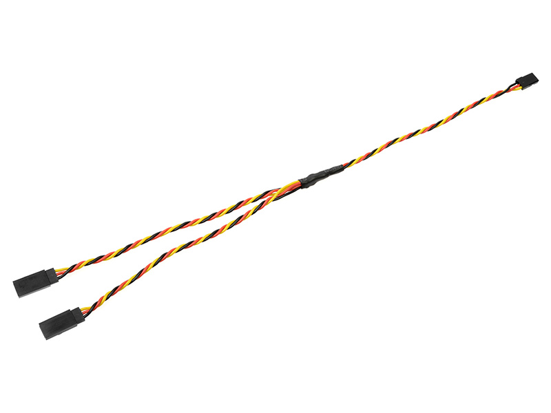 Kabel serva Y JR kroucený 22AWG 22AWG 30cm | pkmodelar.cz