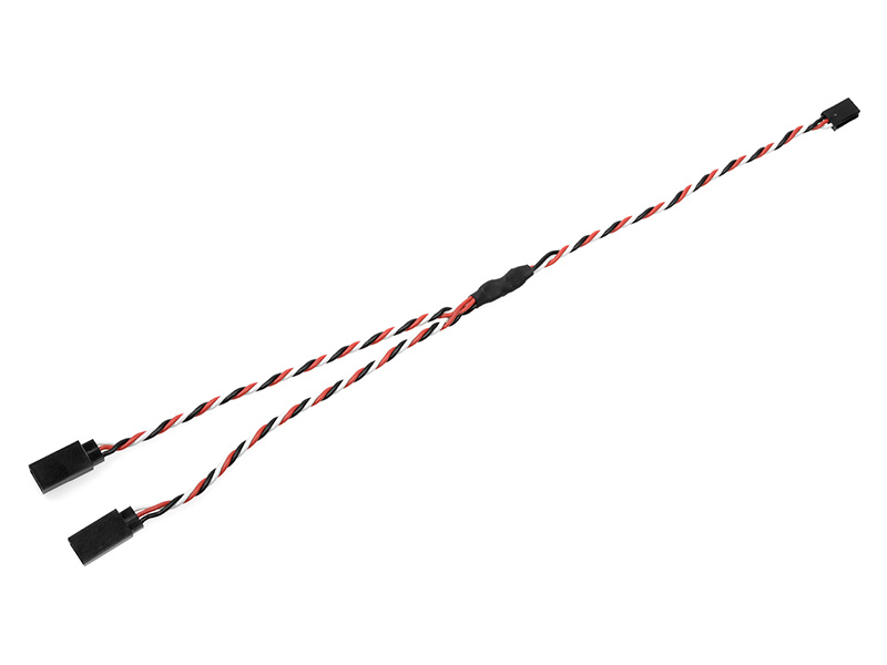 Kabel serva Y kroucený Futaba HD 22AWG 30cm | pkmodelar.cz