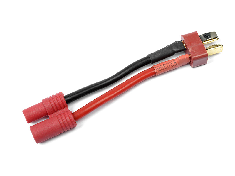 Konverzní kabel Deans samec - 3.5mm zlacený 14AWG