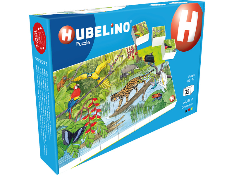 HUBELINO Puzzle - Zvířata v pralese | pkmodelar.cz