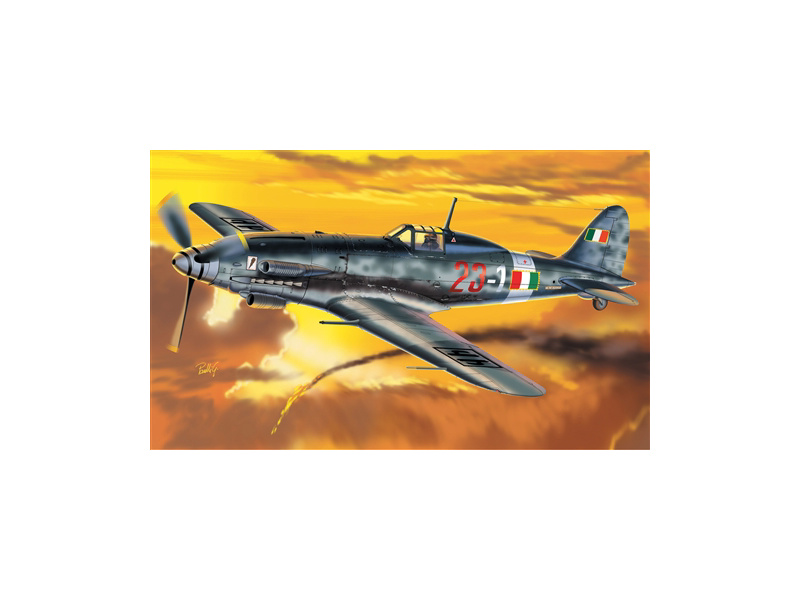 Plastikový model letadla Italeri 1227 Macchi MC 205 Veltro (1:72) | pkmodelar.cz