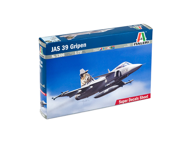 Plastikový model letadla Italeri 1306 JAS 39 Gripen (1:72)