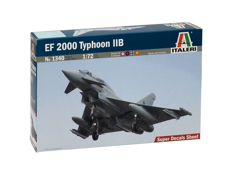 Plastikový model letadla Italeri 1340 EF 2000 Typhoon IIB (1:72)