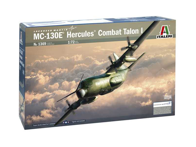 Plastikový model letadla Italeri 1369 MC-130H HERCULES COMBAT TALON l (1:72)